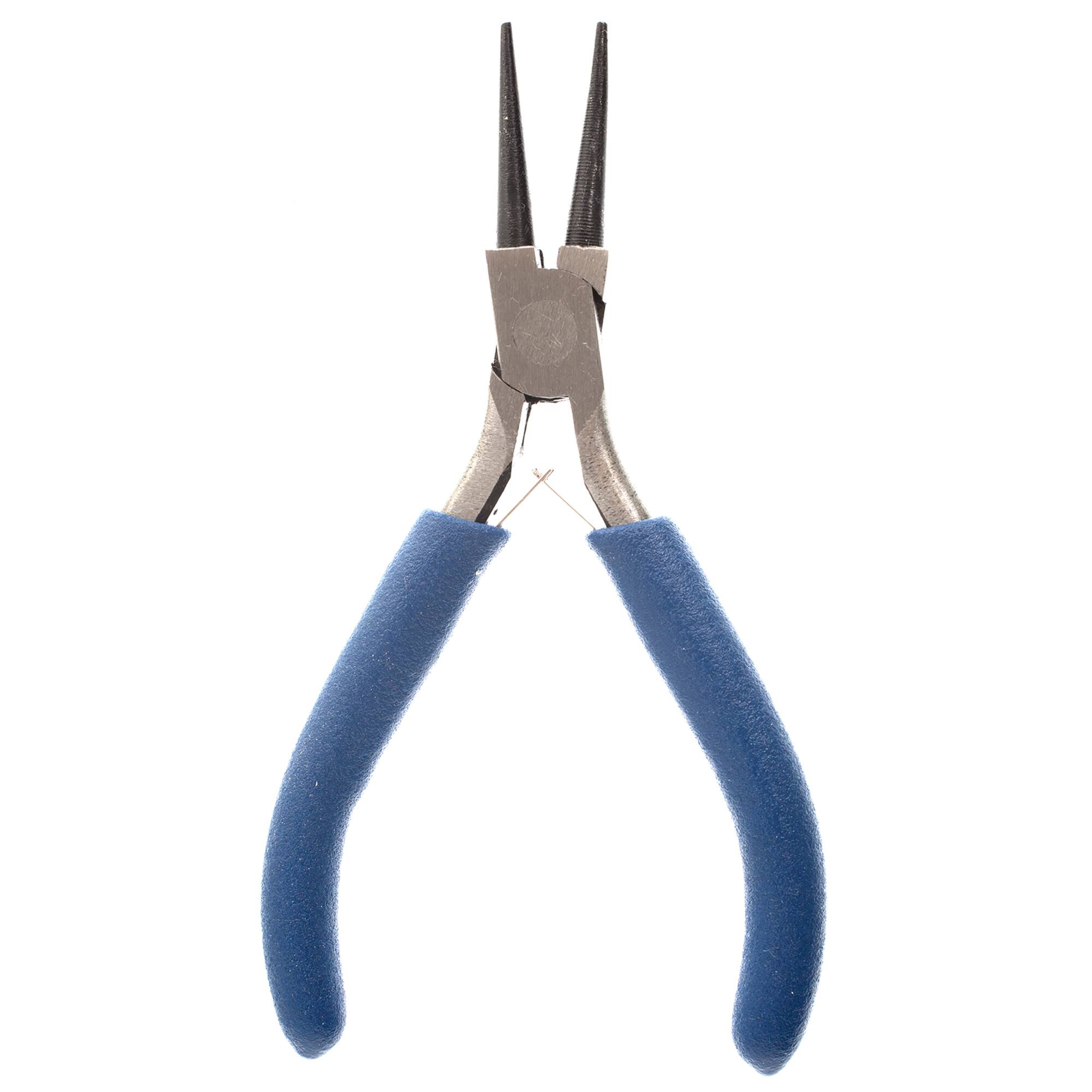 John Bead Multi Purpose Stainless Steel Round Nose Jewelry Econo Pliers